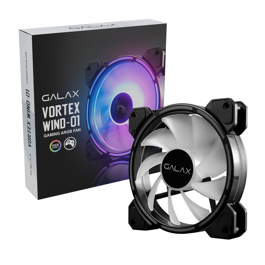 GALAX Vortex Wind VW-01 ARGB 12CM Fan 1100RPM