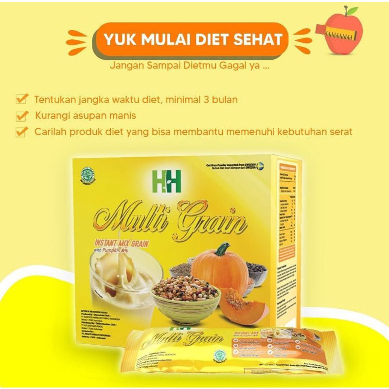 HWI | HH Multi Grain Sereal Bagus untuk Kolestrol / Diet