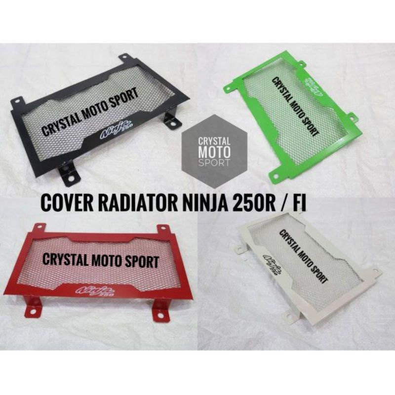cover radiator ninja 250 fi tutup radiator ninja 250 fi old