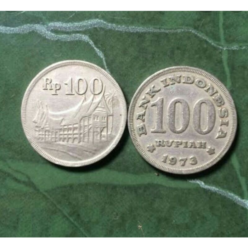 Uang Kuno 100 Rupiah Tahun 1973