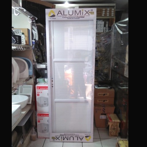 Pintu Kamar Mandi Aluminium Full Block