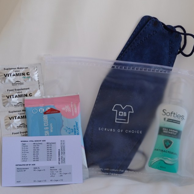 Antiseptic Travel Pack Theatre Blues from Dokmin - Stay Safe