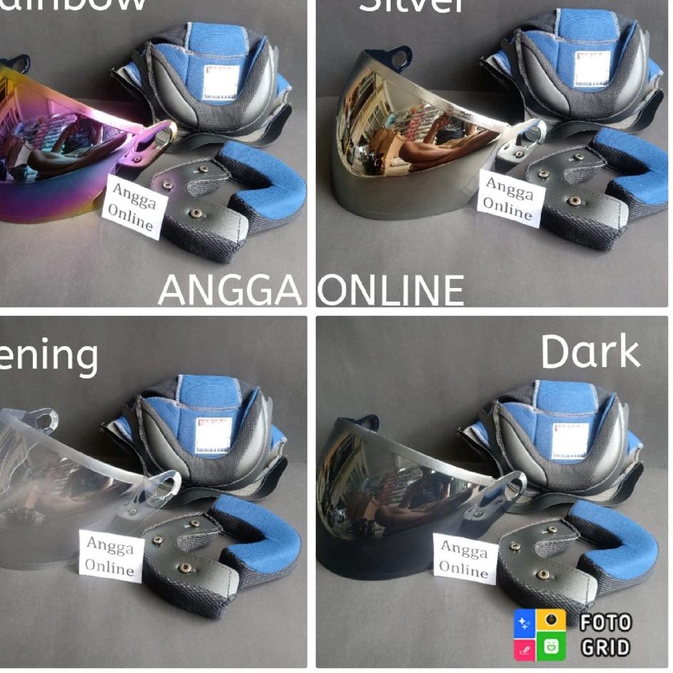 MURAH... CUSTOM Busa Helm + kaca Helm KYT FORZA, busa helm Custom dan kaca helm kyt forza .,