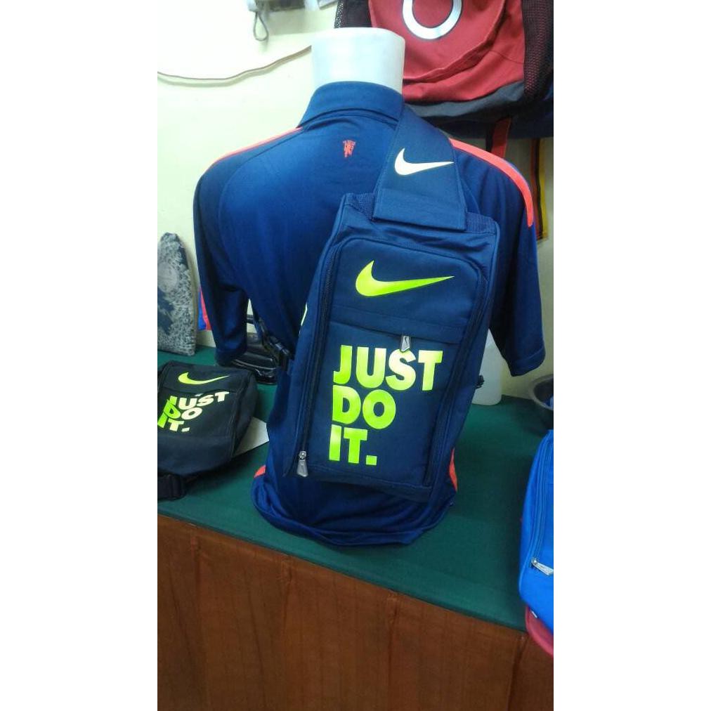 ITERLARISl Tas Sepatu Bola / Futsal Slempang Slingbag Nike Just Do It ICIQl