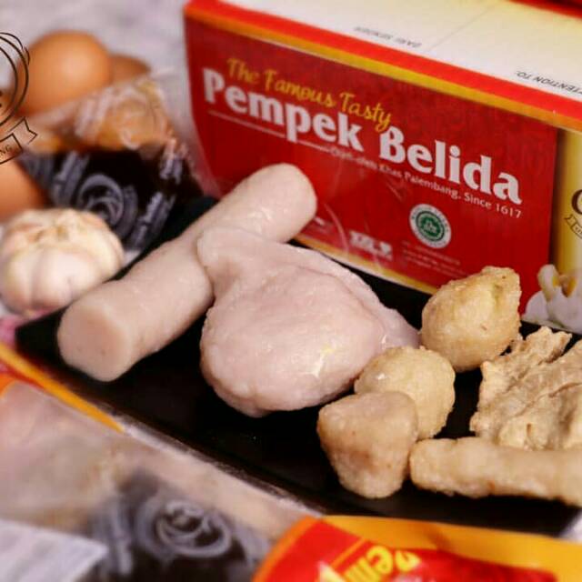 

Jual pempek belida asli palembang paket B