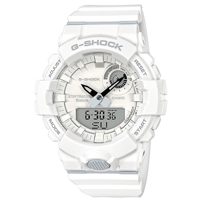 JAM TANGAN PRIA CASIO G-SHOCK GBA-800-7A ORIGINAL - GSHOCK GBA800 PUTIH
