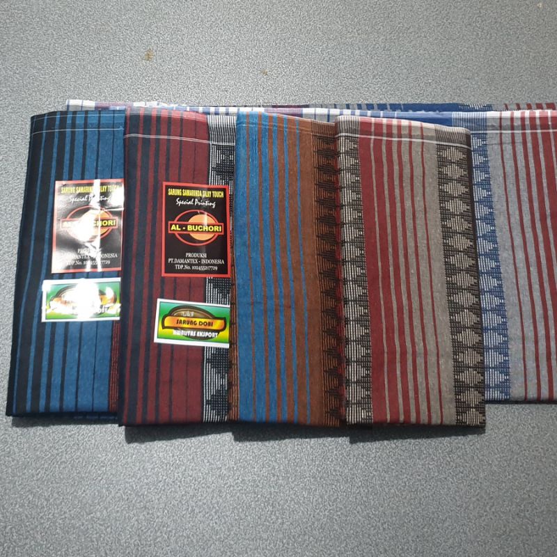 Sarung Al Buchori Sarung Dobi Sarung Tenun THR Murah Meriah - Sarung GROSIR HARGA PER 10PCS