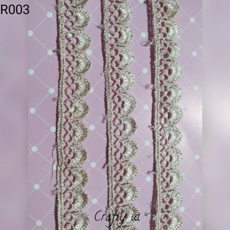 ( per yard = 90 cm) Renda giper / renda giper / renda bordir