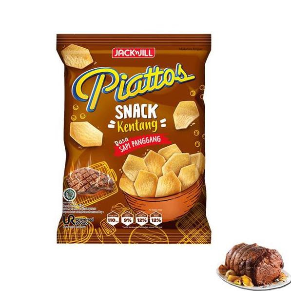 

[PREMIUM] Piattos Sapi Panggang 75 g x 2 pcs - Bundling