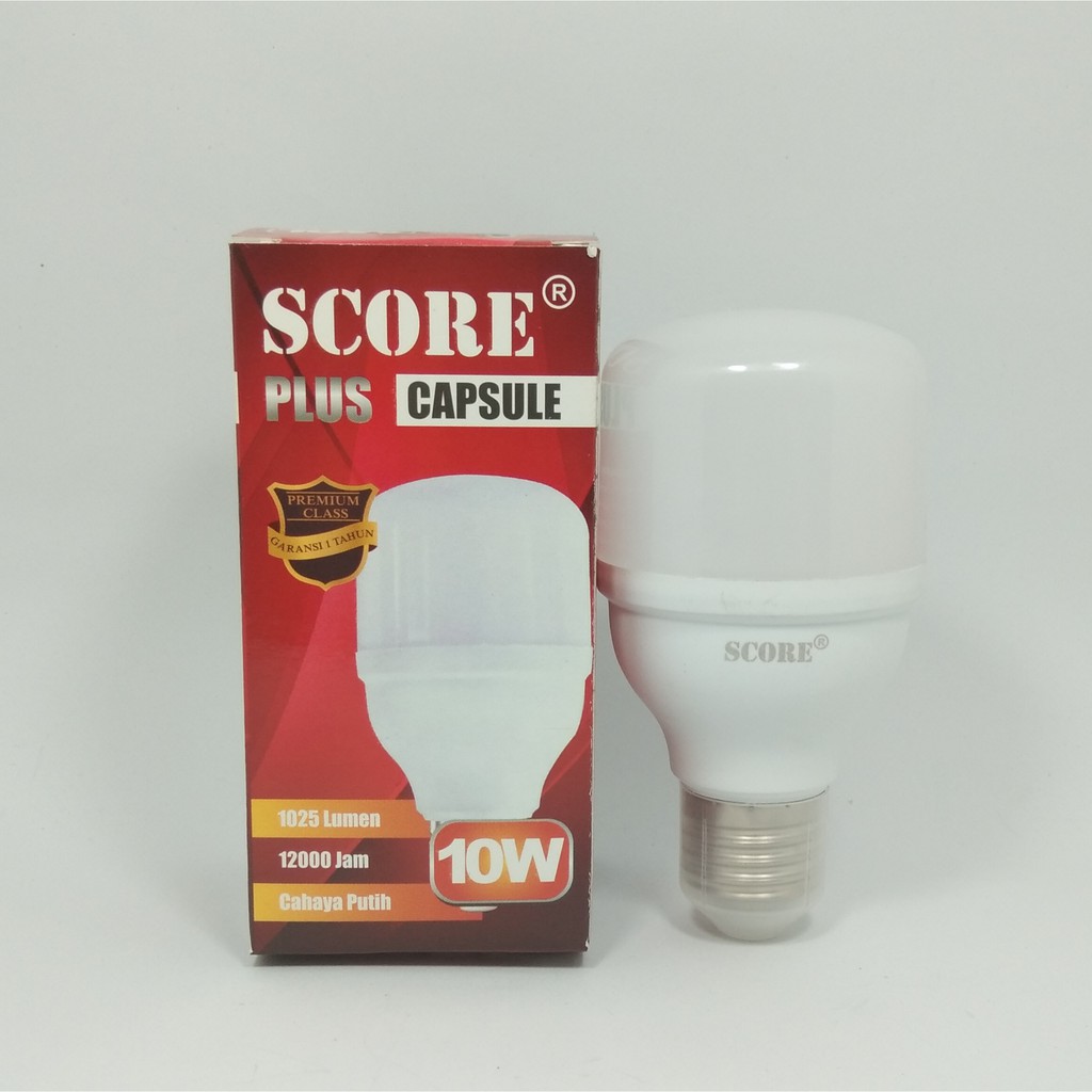 Score Plus Lampu Led Capsule 10 Watt - Cahaya Putih