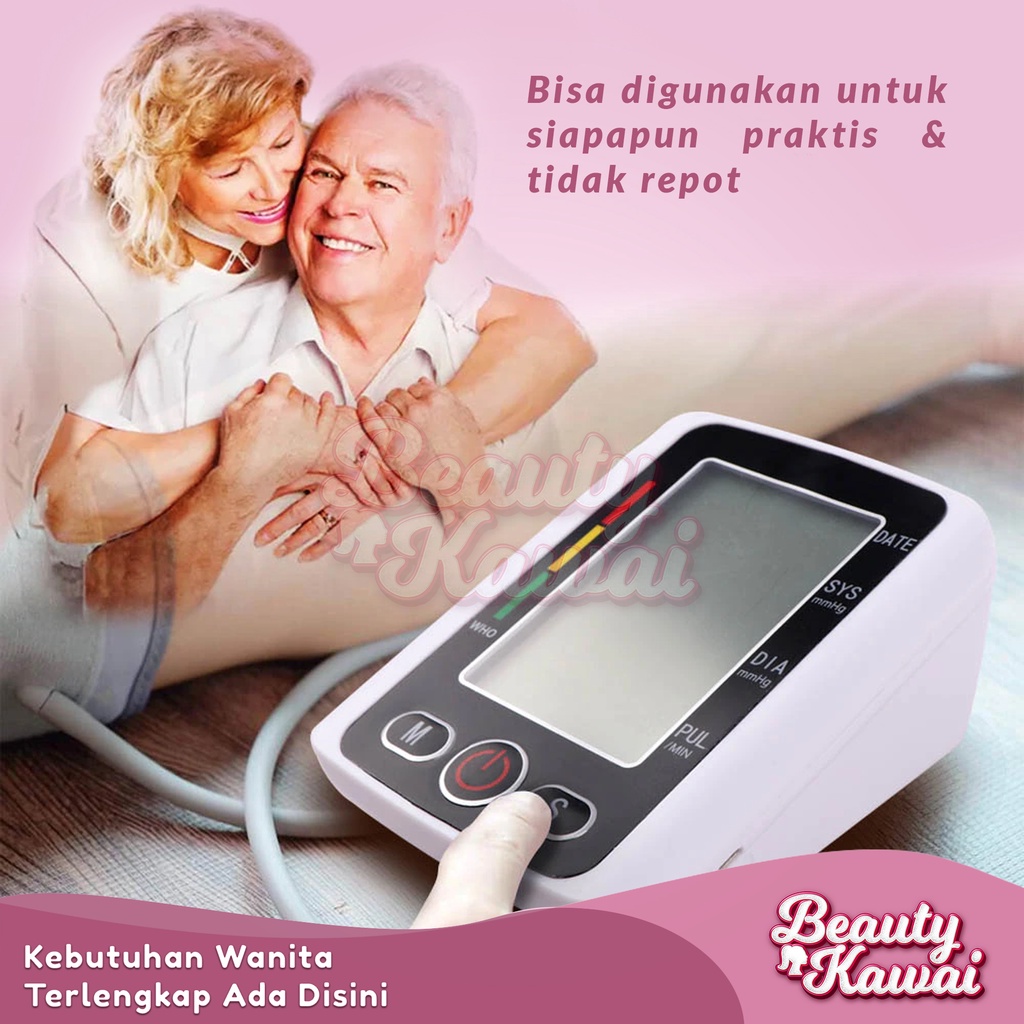 Alat Tensi Darah Digital Display Upper Arm Blood Pressure X180 Monitor