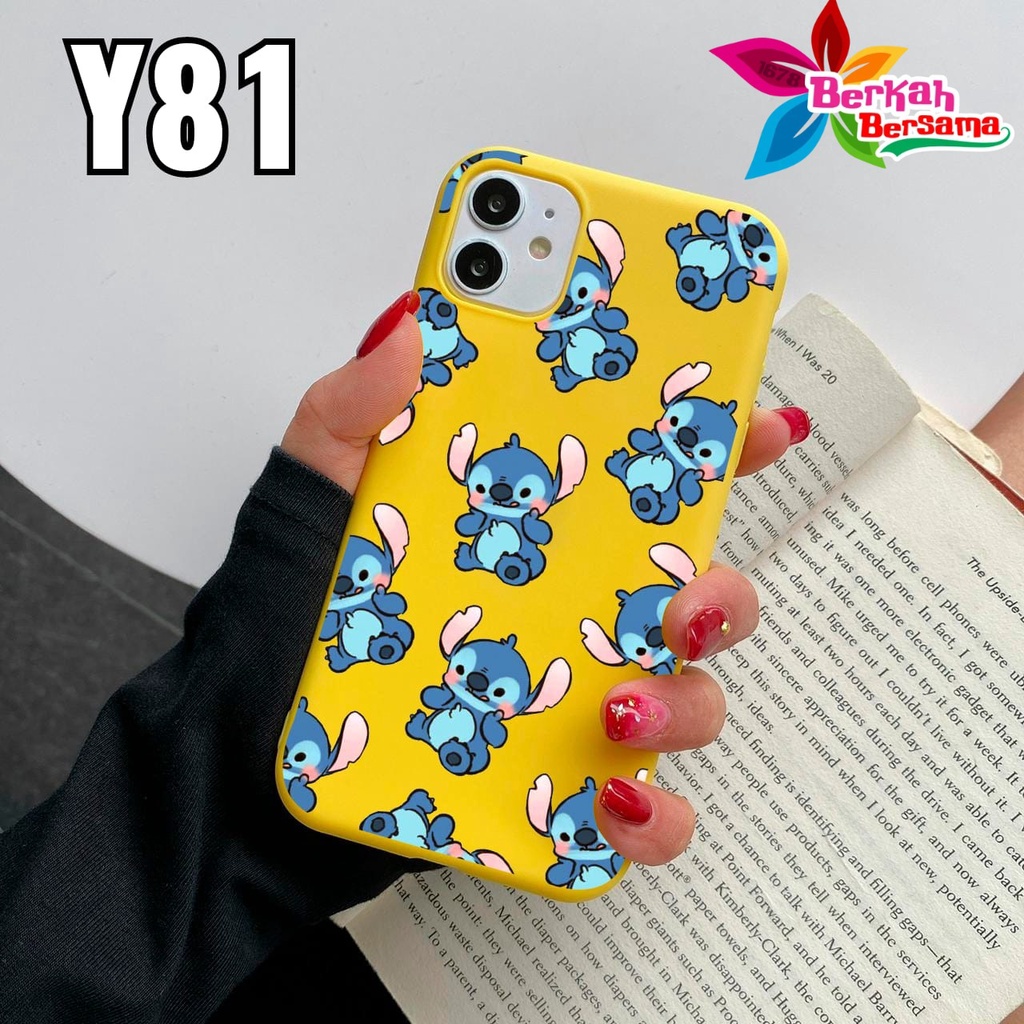 SS011 case STITCH vivo Y53 Y71 y71i Y81 y81c Y83 V5 y65 y69 v5s V5 lite Y91c y1s Y91 y93 y95 BB4496