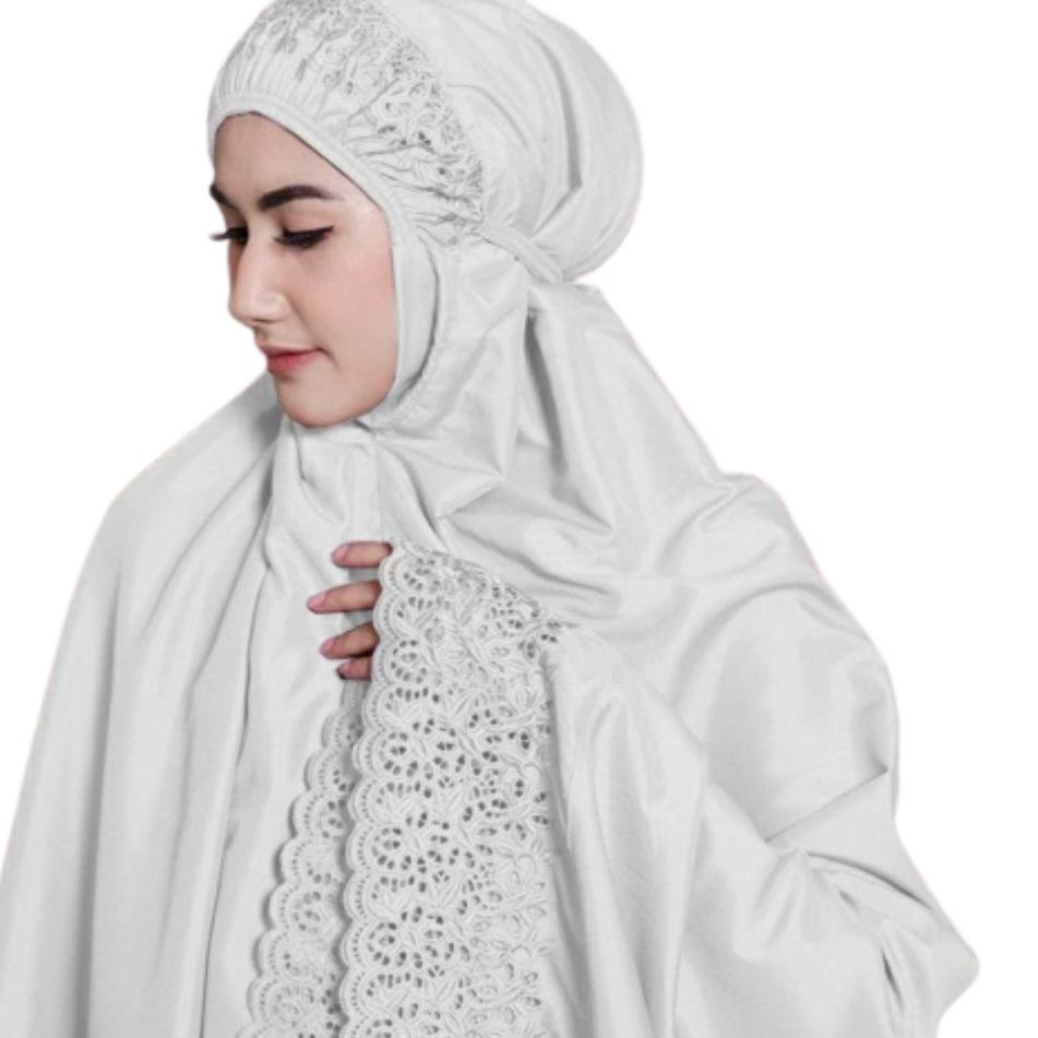 Hot - Mukena Dewasa Siti Khadijah Bordir Pasteleena mukena dewasa mukena khadijah mukena mukena muke