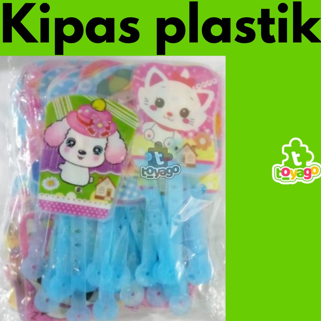 Kipas Jepang Kecil/Kipas Plastik Isi+-100 Pcs Grosir Murah