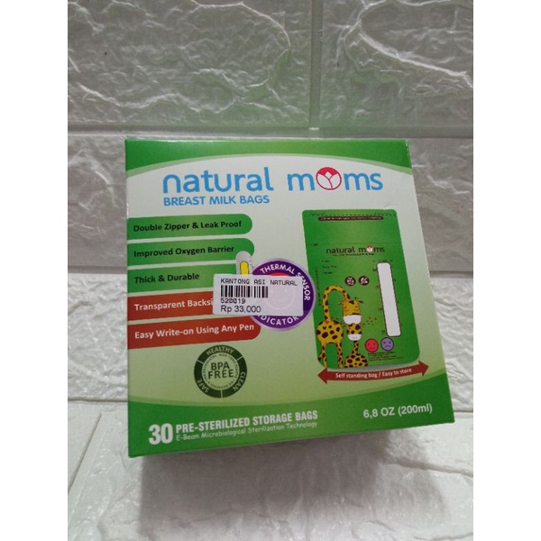 Natural Moms Kantong Asi 200ml