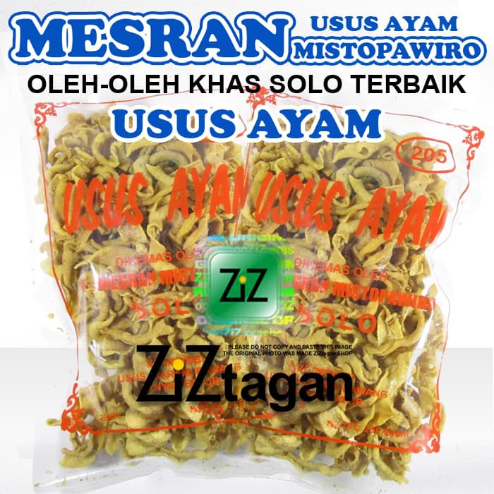 

MESRAN USUS AYAM Kripik Keripik Tembolok Crispy Gurih Khas Asli Solo