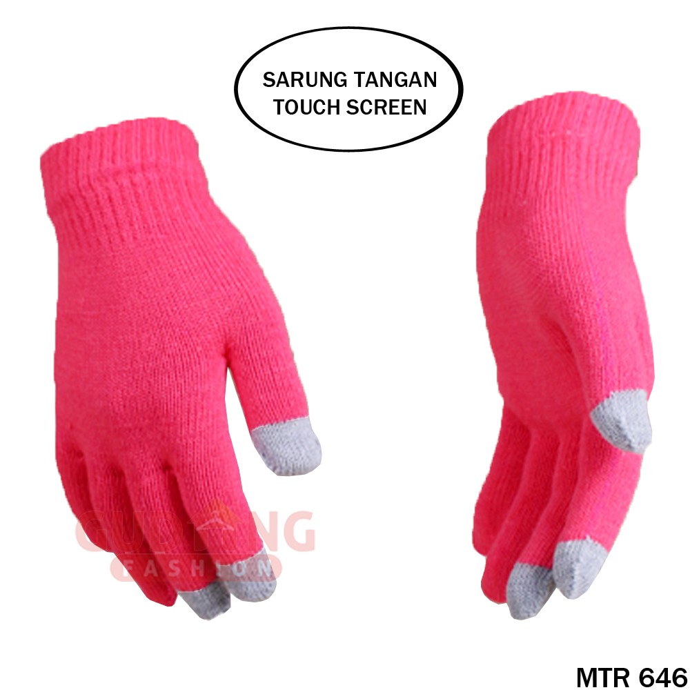Sarung Tangan Rajut Winter Musim Dingin Touch Screen/Winter Gloves - MTR 646