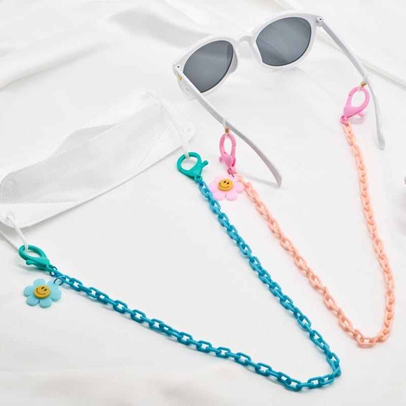 Kalung Strap Masker Tali Masker Kalung Mask Chain kekinian Sun Flower