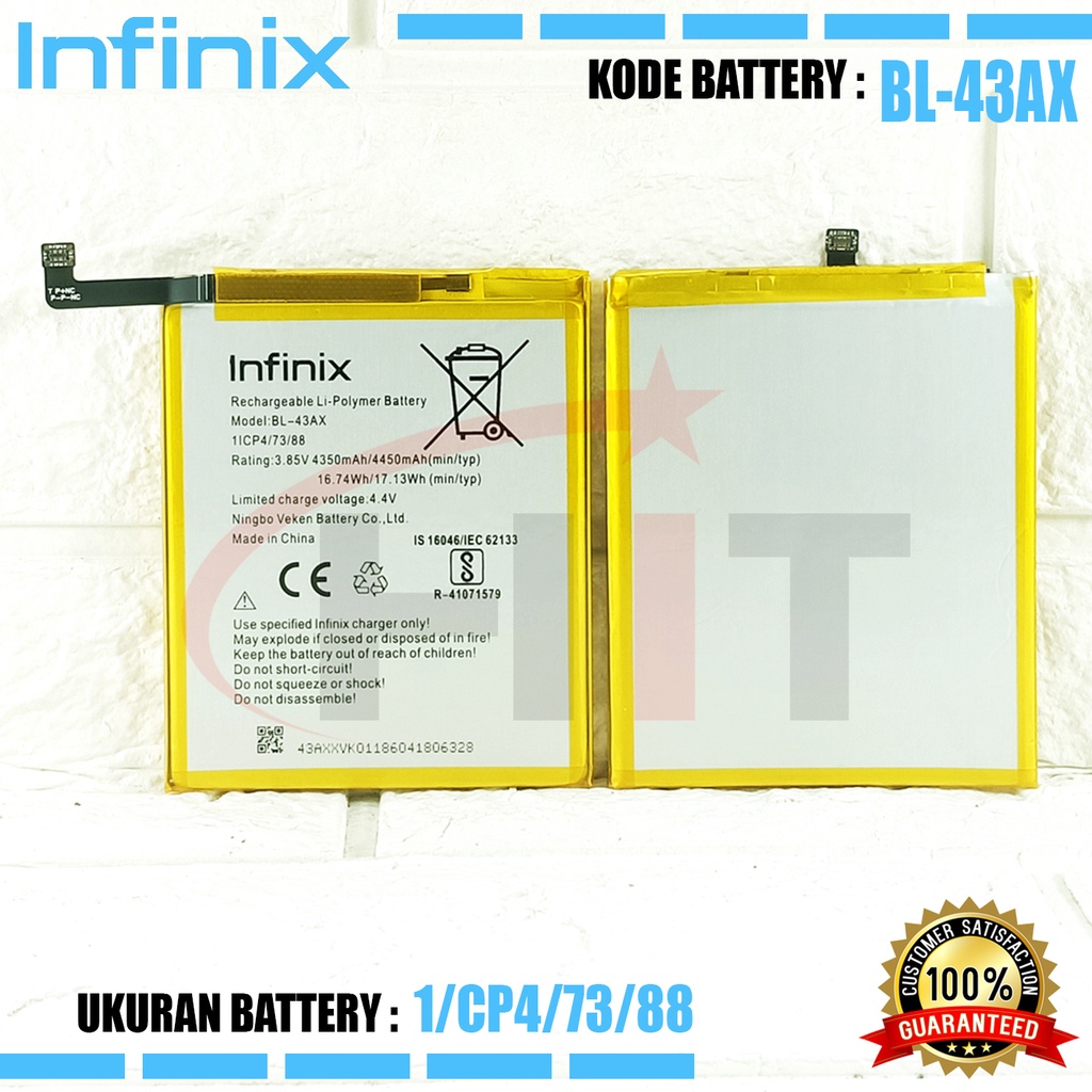 Baterai Battery Infinix Zero 5 Zero 5Pro X603 BL43AX BL-43AX