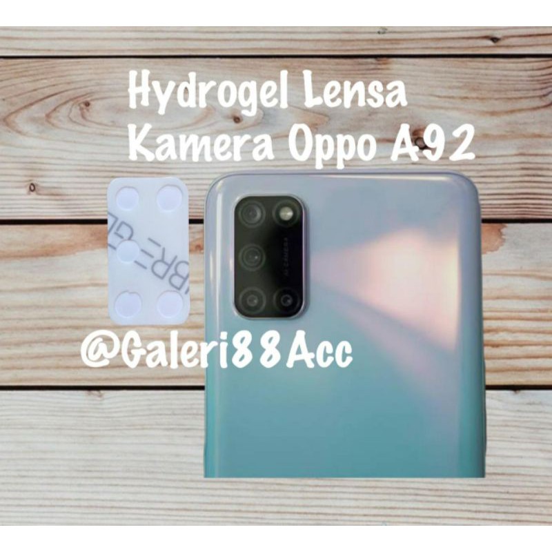 Oppo A92 Anti Gores Kamera Hydrogel Pelindung Lensa Kamera