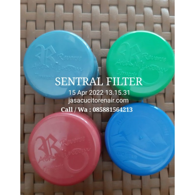 TUTUP GALON RO - GUNUNG , (Tutup Merah, Biru, Hijau)