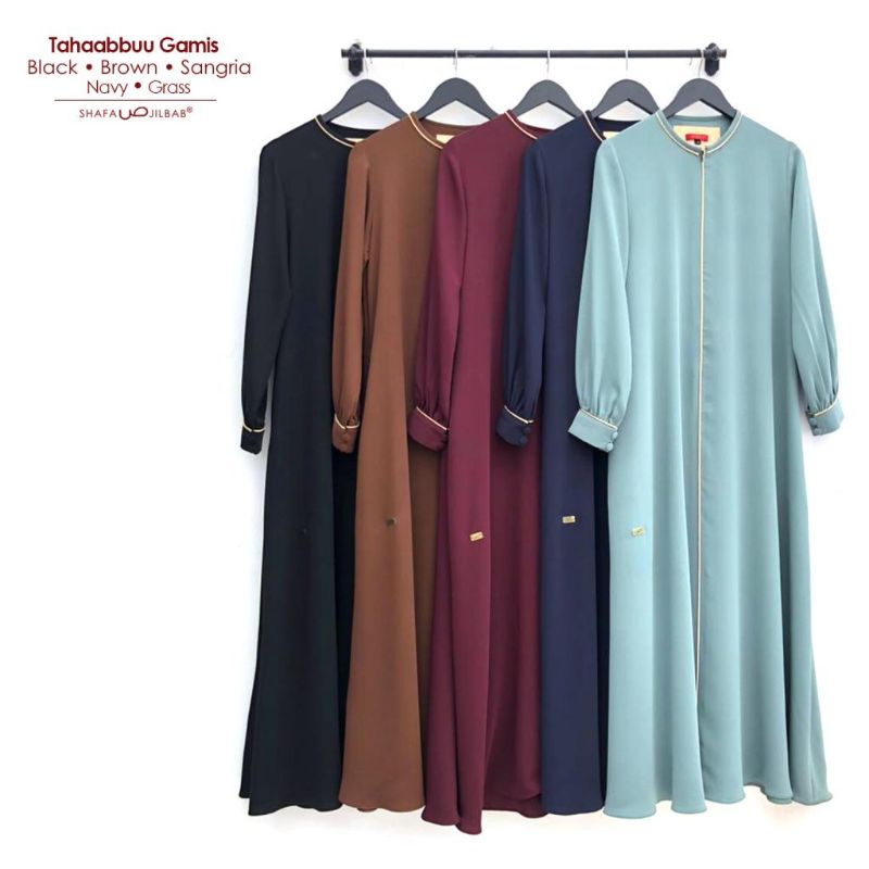 SHAFA JILBAB GAMIS TAHAABBUU DAN KHIMAR