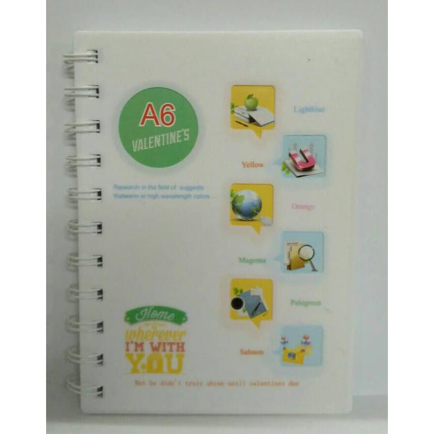 

Termurah Buku Spiral A6 | Notebook Binder A6 | Buku Binder A6 50100-19 Offic