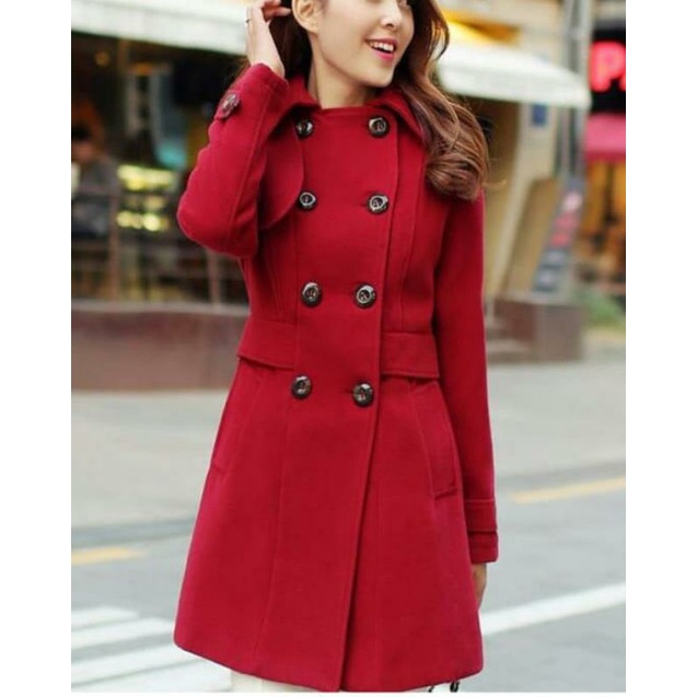 COAT PREMIUM BAHAN WOOL - BLAZER COAT - COAT PREMIUM-  BLAZER PANJANG KOREA - LONG COAT WANITA-  LON