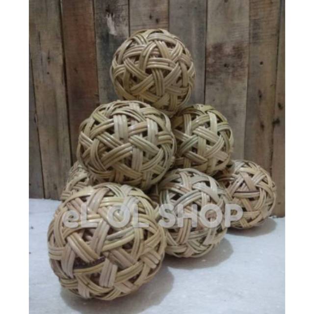 Bola takraw bahan rotan asli terlaris termurah