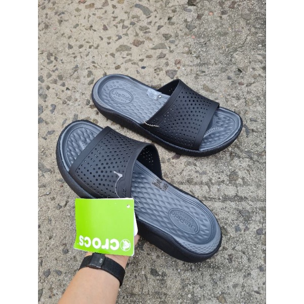 Sandal Crocs Literide Slide Man / Sandal Selop Pria Crocs