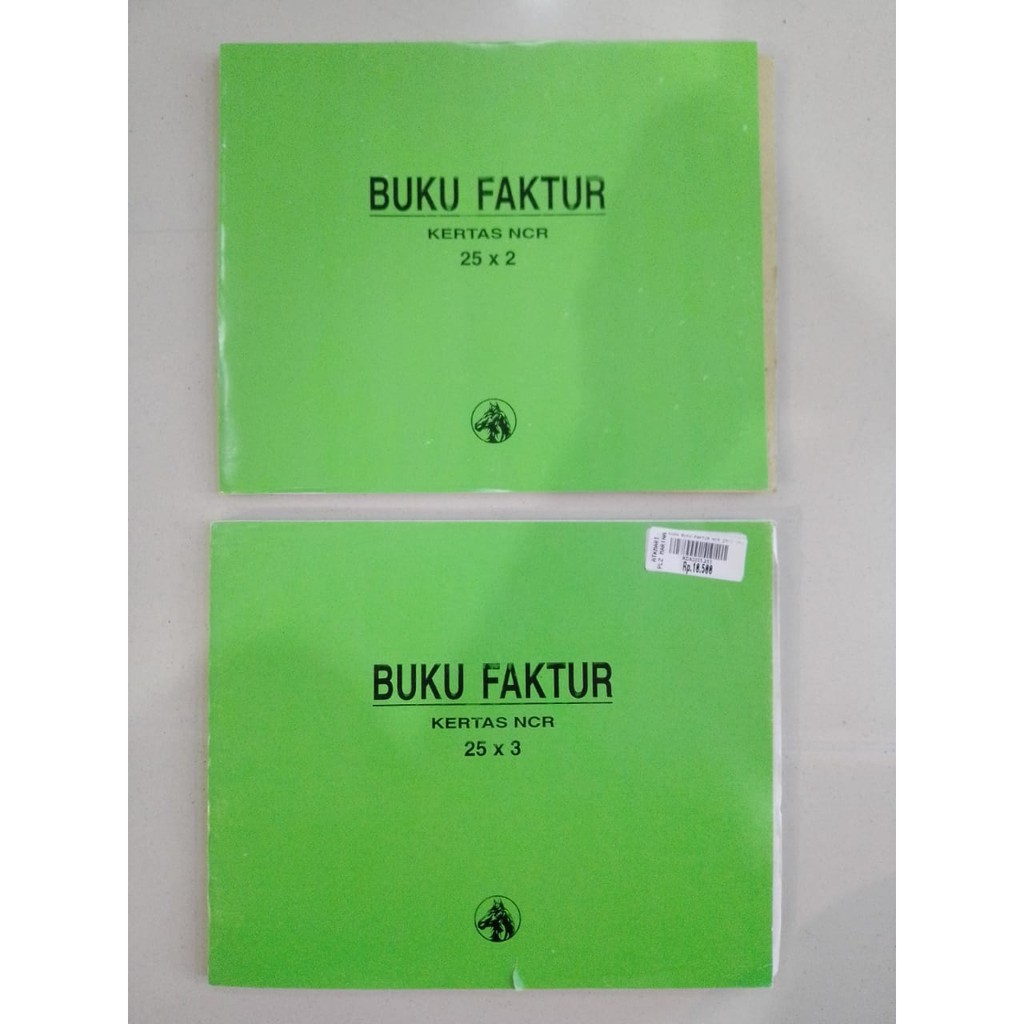 

Kuda buku faktur NCR 25 lembar