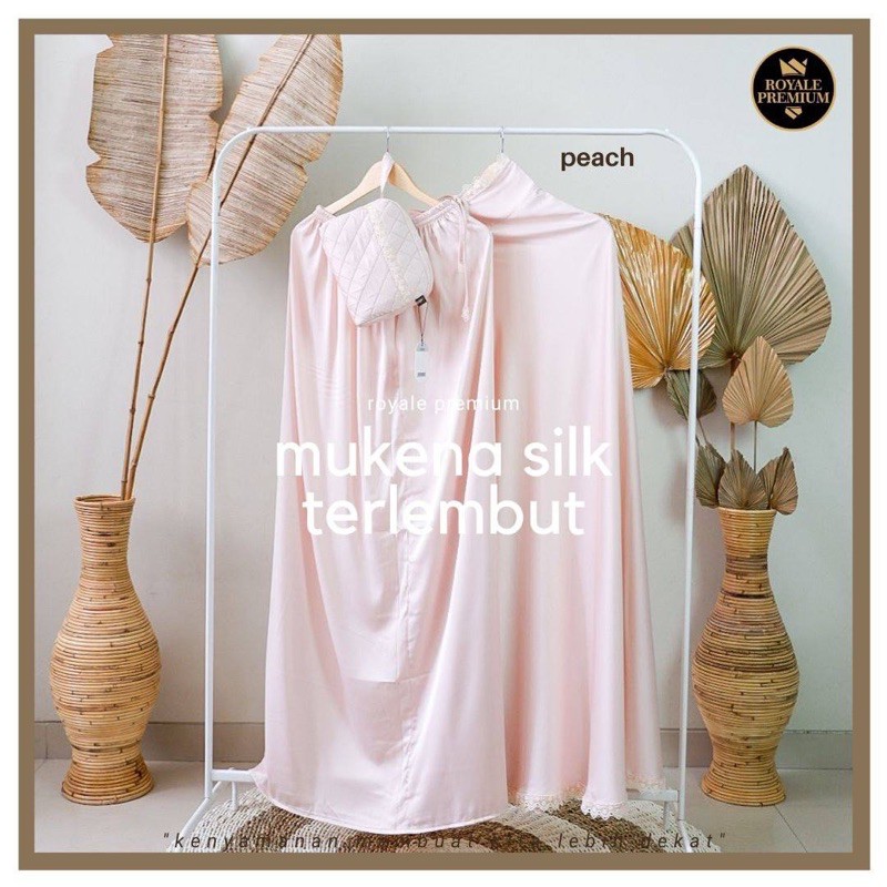 Mukena Silk Polos Royale Premium