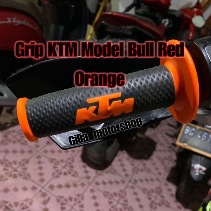 Handgrip KTM handfat KTM Orange Model Bull Red Handfat Trail KTM Universal