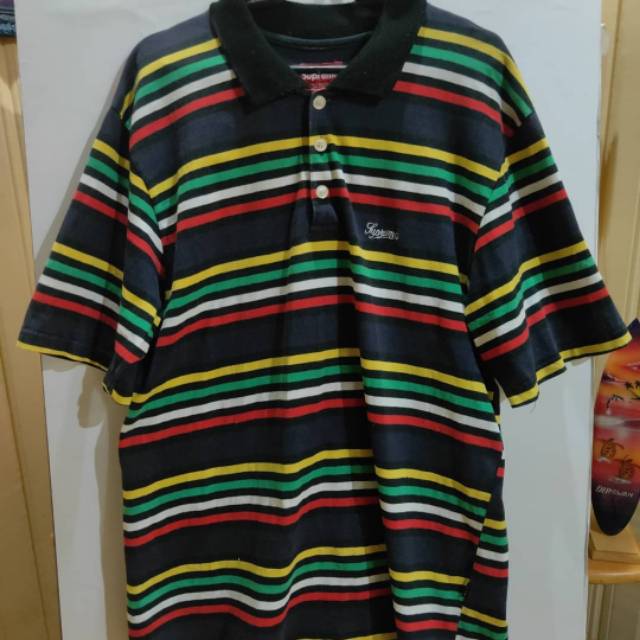 Shirt Supreme Striped Rugby Made In Japan