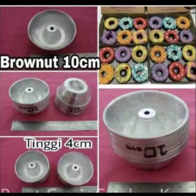 CETAKAN BROWNIES DONAT/TULBAN MINI