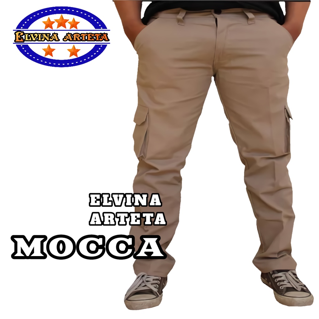 Celana Cargo Panjang Pria Jumbo Big Size 33-48 Reguler Fit Original Distro Premium