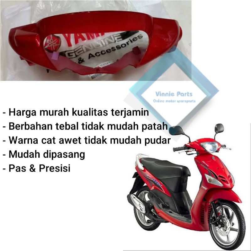 Batok depan mio sporty merah