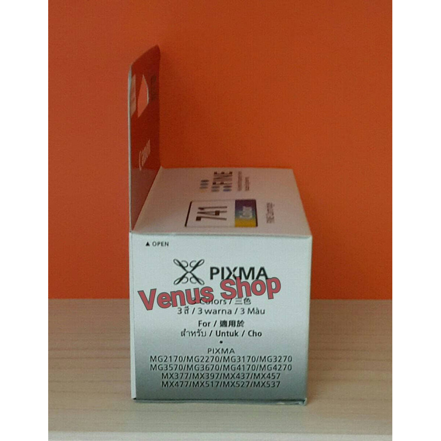

tRF04S Canon Tinta Cl741 Color / Ink Cl 741 Warna Original E57Dtgfe