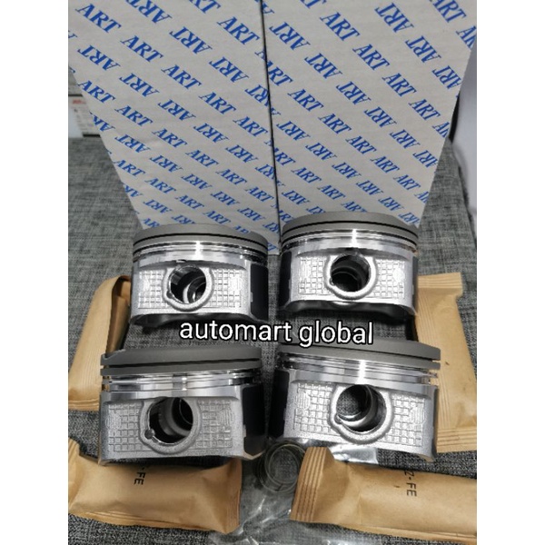 Piston Corolla altis 1zz-fe art japan set 4pc