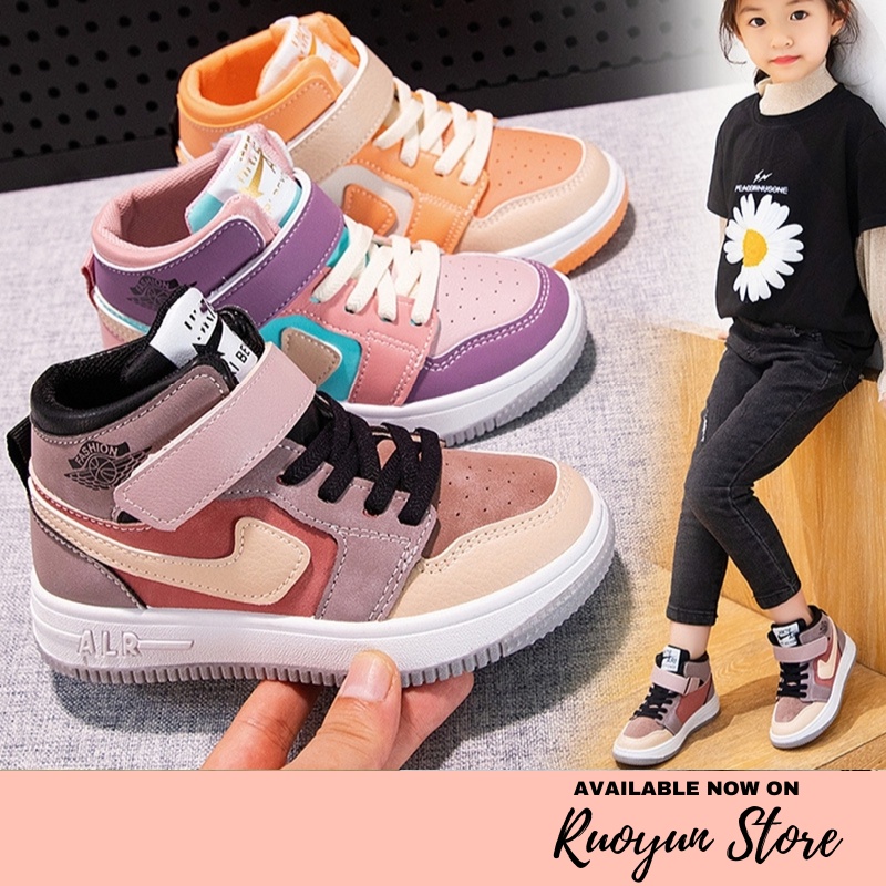 RYX - Bright Palette Sepatu Sneakers Anak-Anak Perempuan Fashion Casual / Olahraga (NO BOX) - Ori Import