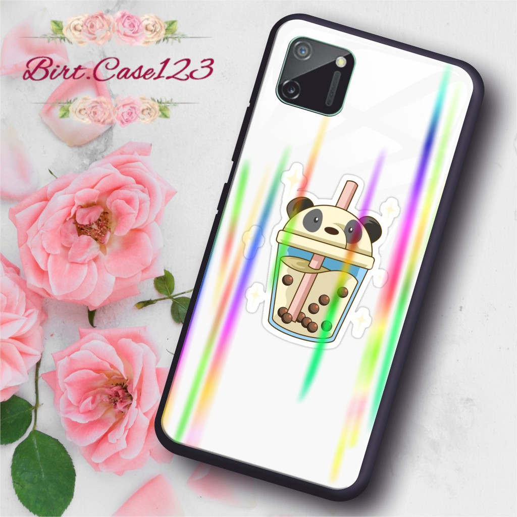 BC Case casing silikon Gambar BUBBLE back case glass aurora oppo samsung vivo xiaomi realme iphone