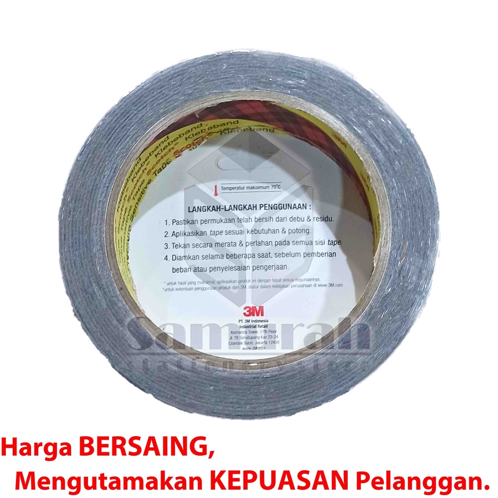 

HJK Double Tape Busa 3M Lebar 24 mm / Foam Tape 3 M - 1 Inch Panjang 4 Meter / Dobel Tip 1" 2,4 cm