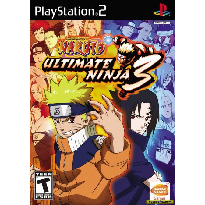 DVD Kaset Game PS2 Naruto Ultimate Ninja 3