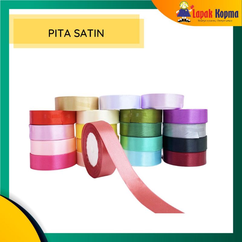 

Pita satin aneka ukuran mix 4cm + 2cm + 1cm