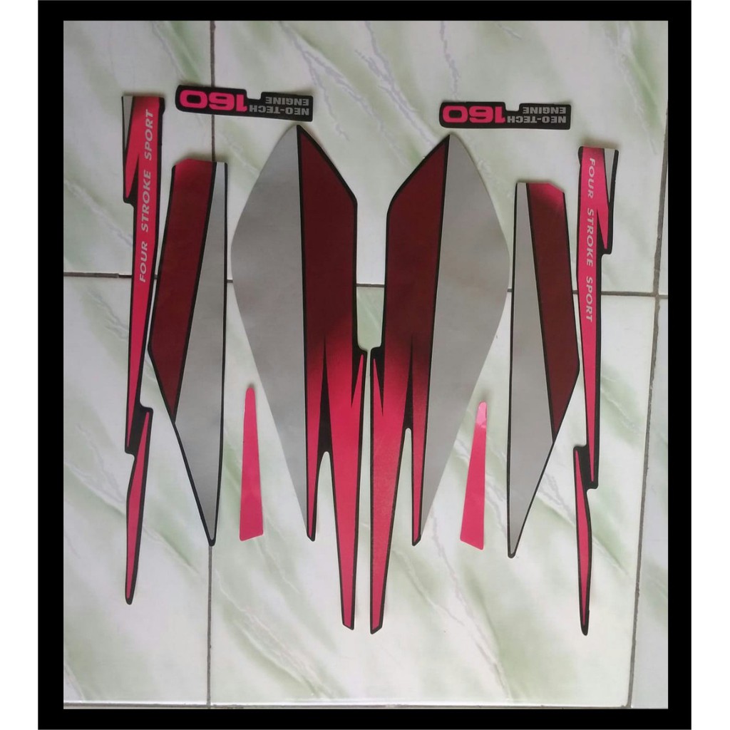 Striping Stiker GL max 1995 merah