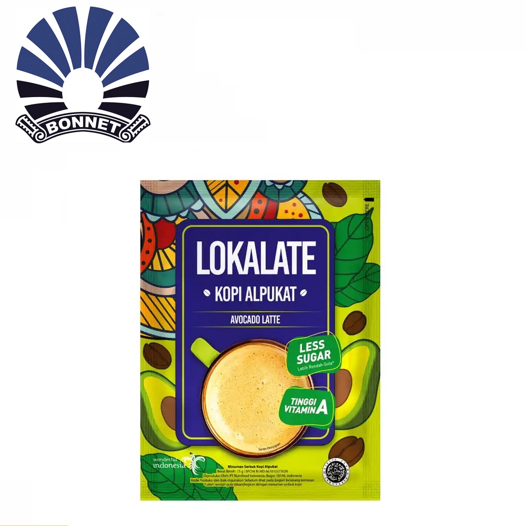 

Lokalate Kopi Alpukat 10 sachet