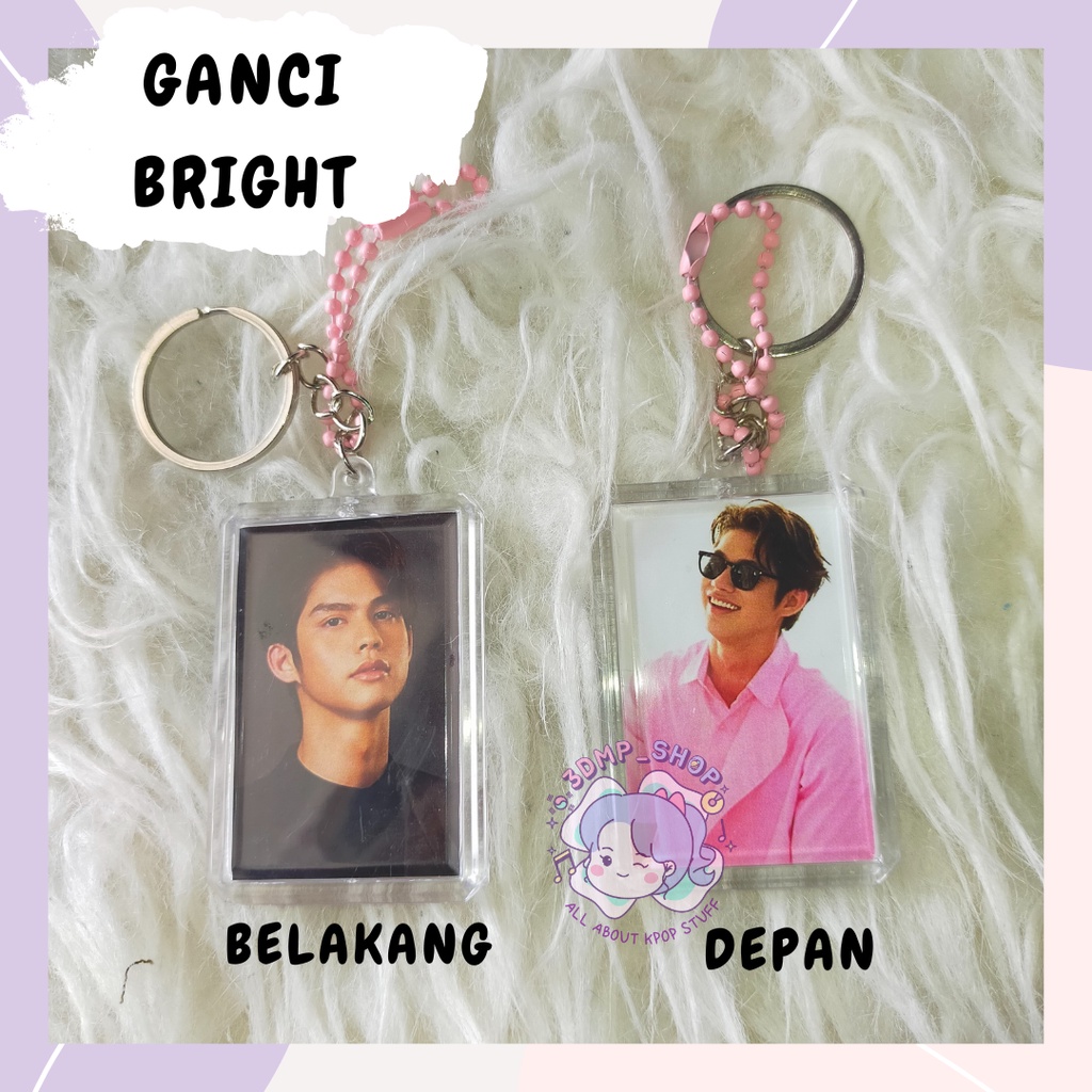 Gantungan kunci Ganci Keychain Bright Win