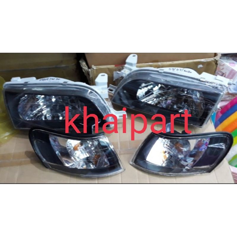 Headlamp Blacksmoke Corolla Great
