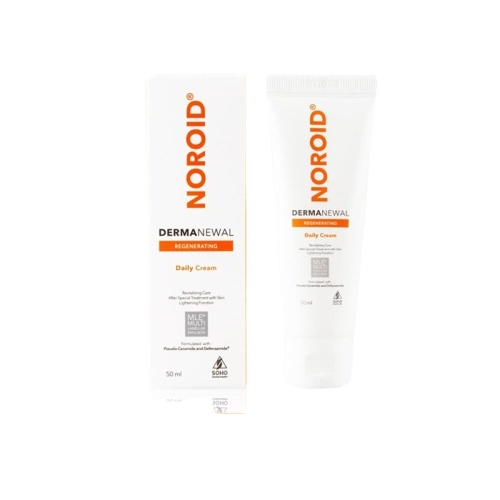 NOROID Dermanewal Regenerating Cream 50 ML - Krim Pemulihan Kulit Pasca Treatment Kecantikan Perawatan