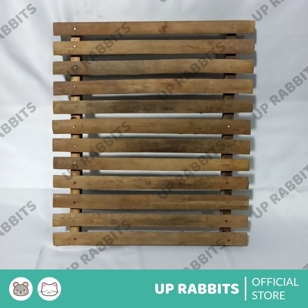 Alas footresh bambu uk.40x30cm tatakan bambu alas bambu alas kandang